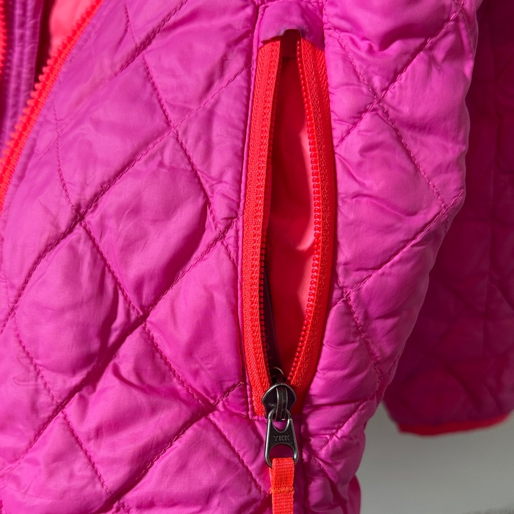 The North Face Kids Pink Quilted Thermoball Puffer XXS (5) - Picture 13 of 14